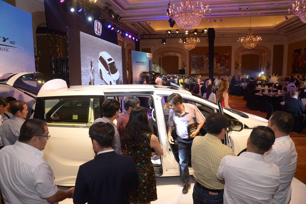 Honda Odyssey 2016 bắt đầu giao xe cho khách hàng Việt Nam