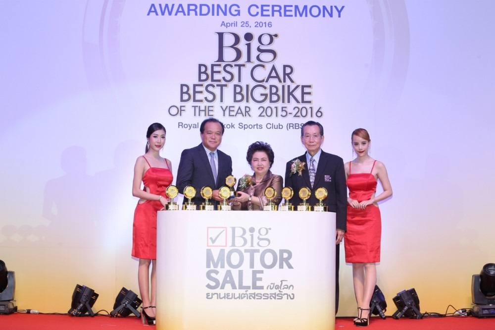 Top 9 mẫu xe Ôtô Honda đạt Giải thưởng BiG Best Car tại Thái Lan