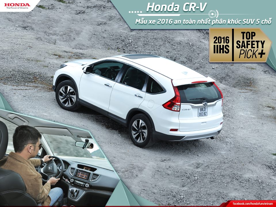 Hệ thống an toàn của xe Honda CR-V